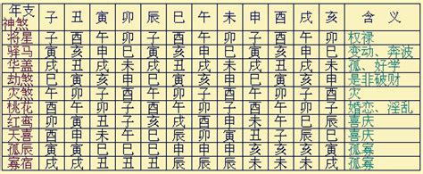 八字 神煞全解|八字神煞全解——以年支为主